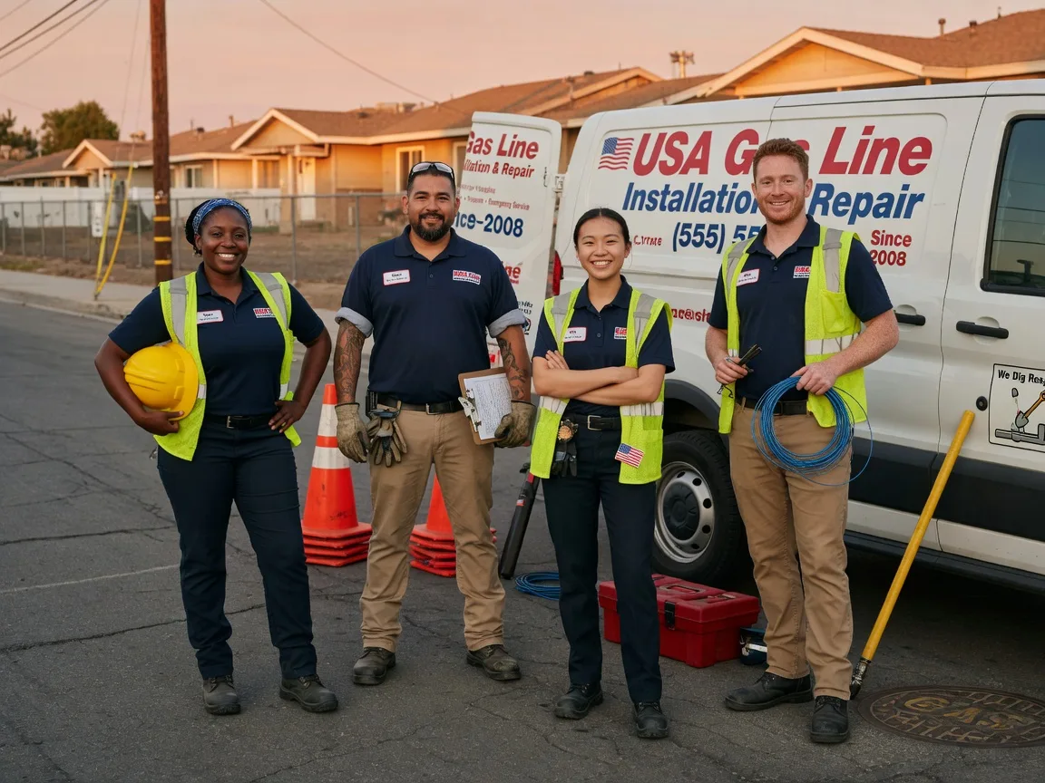 Gas Line Installation company in Troy, TX